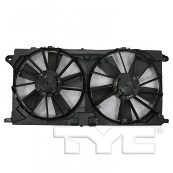 2019 Lincoln Navigator Dual Radiator and Condenser Fan Assembly TYC 623450 image 2 of 3