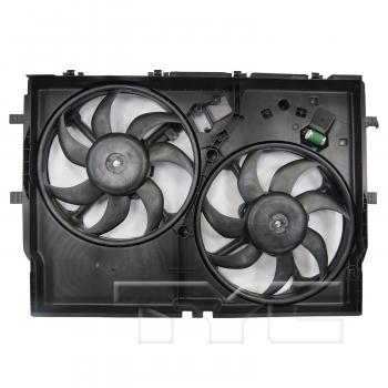 2019 Ram ProMaster 1500 Dual Radiator and Condenser Fan Assembly TYC 623720 image 1 of 3