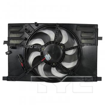 2021 Ram ProMaster City Dual Radiator and Condenser Fan Assembly TYC 623740 image 2 of 3