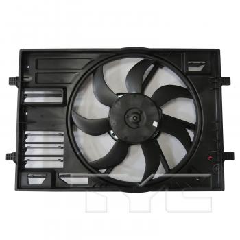 2022 Audi A3 Dual Radiator and Condenser Fan Assembly