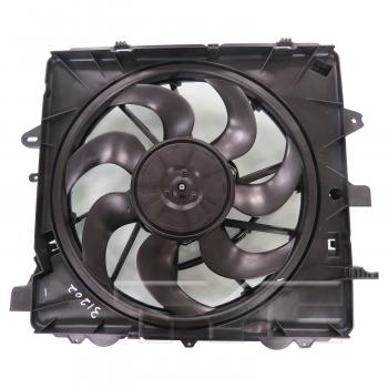 2018 Cadillac ATS Dual Radiator and Condenser Fan Assembly