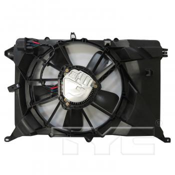 2019 Jeep Compass Dual Radiator and Condenser Fan Assembly TYC 624520 image 2 of 3