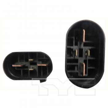 2010 Audi S4 Dual Radiator and Condenser Fan Assembly TYC 624630 image 3 of 3