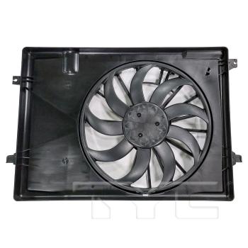 2023 Kia Telluride Dual Radiator and Condenser Fan Assembly TYC 625060 image 1 of 3