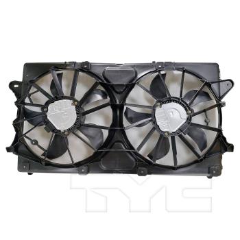 2023 GMC Yukon XL Dual Radiator and Condenser Fan Assembly TYC 625090 image 2 of 3