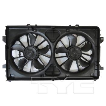 2023 GMC Yukon XL Dual Radiator and Condenser Fan Assembly TYC 626000 image 1 of 3