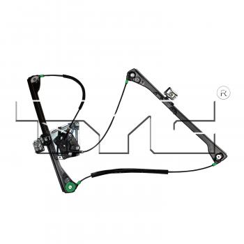 2002 Pontiac Aztek Power Window Motor and Regulator Assembly Front Right TYC 660263 image 2 of 3