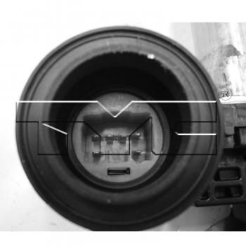 2007 Lexus RX400h Power Window Motor and Regulator Assembly Front Left TYC 660300 image 3 of 3