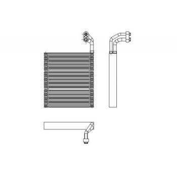 2015 Honda Crosstour A/C Evaporator Core Front TYC 97124 image 1 of 1