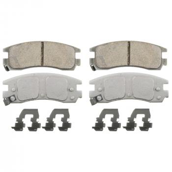 1998 Saturn SW2 Disc Brake Pad Rear Wagner Brake QC714 image 1 of 1